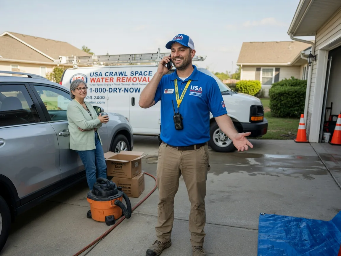 Crawl Space Water Removal Clinton, MS FAQs